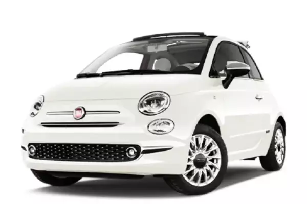 Fiat 500C for rent in Portugal