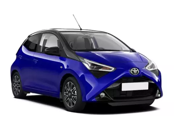 Toyota Aygo for rent in Portugal