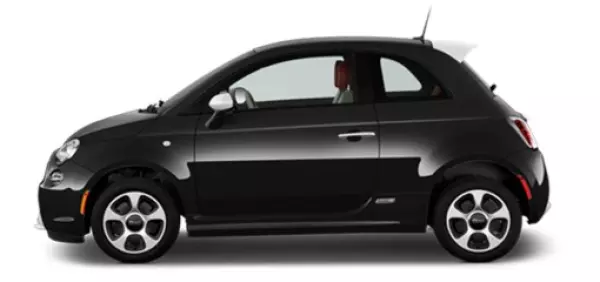 Fiat 500e para alugar em Leiria