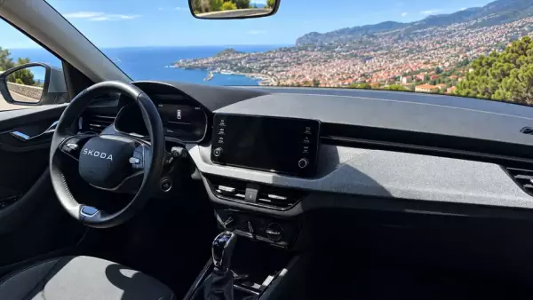Skoda Fabia for rent in Santana