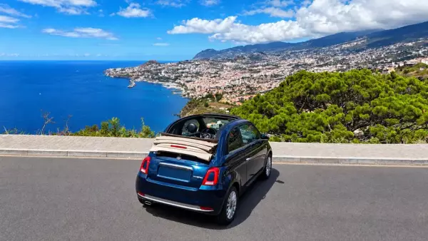 Fiat 500 for rent in Calheta