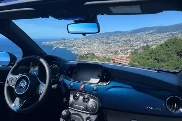 Fiat 500 for rent in Calheta