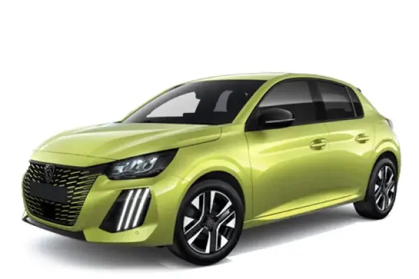 Peugeot 208 for rent in Portugal